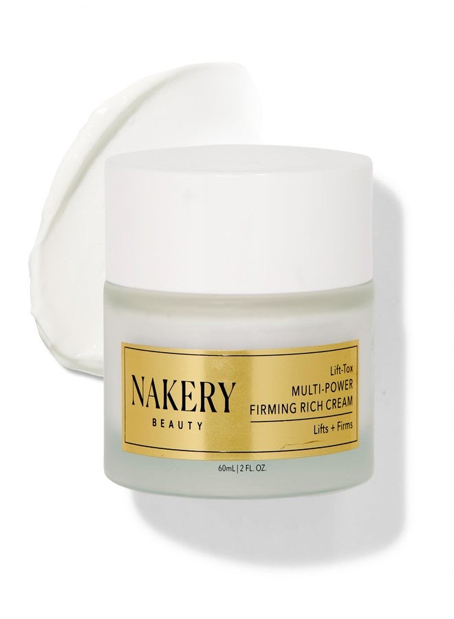 Nakery Lift-Tox Anti Wrinkle Face Cream & Neck Creams for Tightening and Firming - Rich Skin Tightening Cream for Face & Neck - Firming Cream for Aging & Crepey Skin with Matrixyl 3000 - Image 1